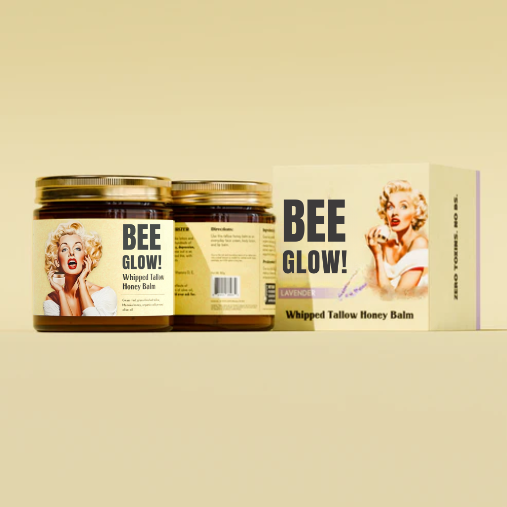 BeeGlow - Whipped Tallow & Manuka Honey Balm